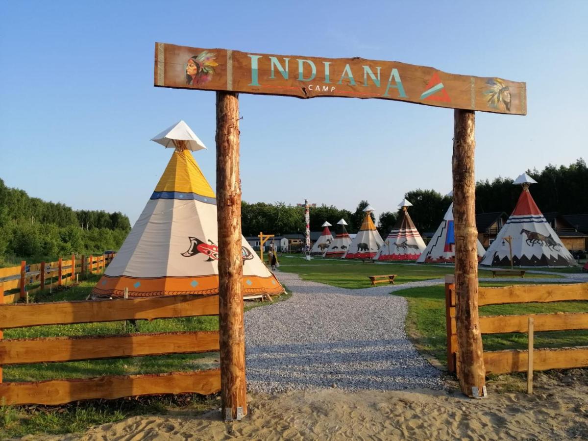 Отель Indiana Camp - 150 M Od Suntago Park Grabce-Towarzystwo Экстерьер фото